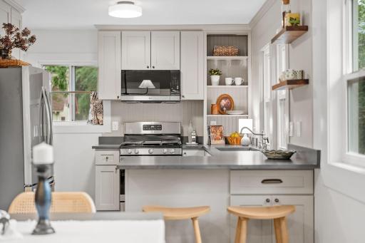 Kitchen Detail, Custom Cabinets