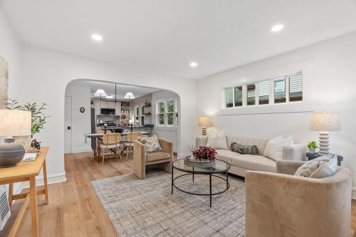 Open, Light-Filled Living Space