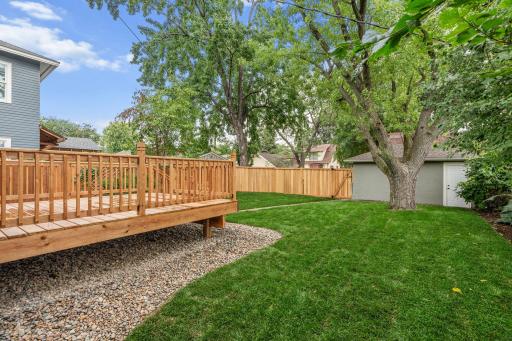 Spacious, Private Backyard with Full Privacy Fence