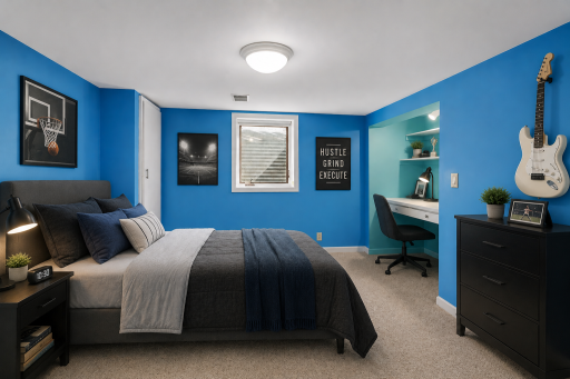 Bedroom 4 Staged