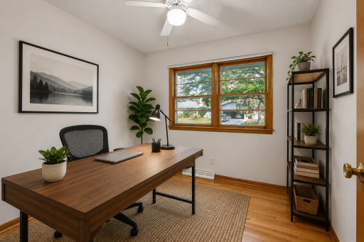 Bedroom 3/office Staged