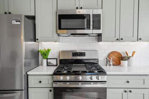 Brand new Stainless Steel Appliances