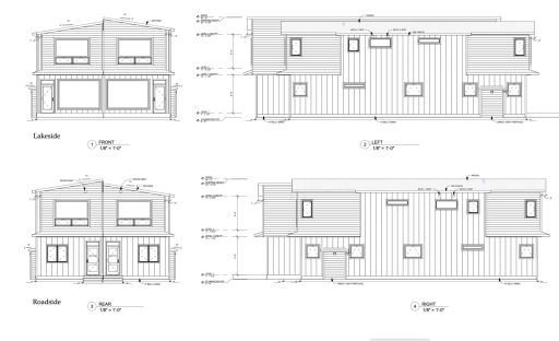 Floor Plan Villas Exterior