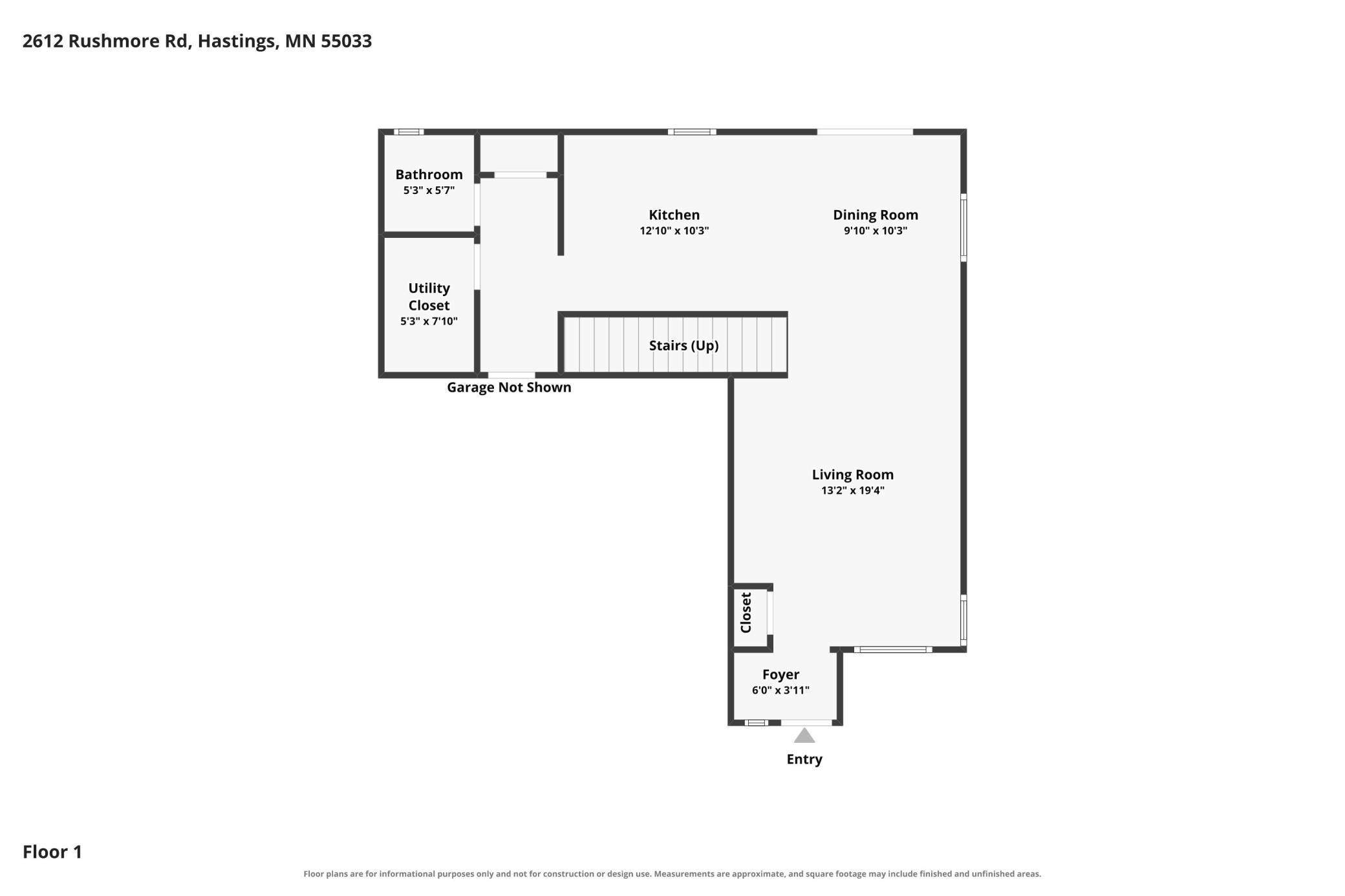 Main Level Floor Plan