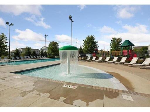 Your Waters Edge Community Center Membership includes a pool and lounging areas, gym, game rooms with pool table, reservable party/banquet room with full kitchen, and stunning lobby area with fireplace. All recently remodeled and updated.
