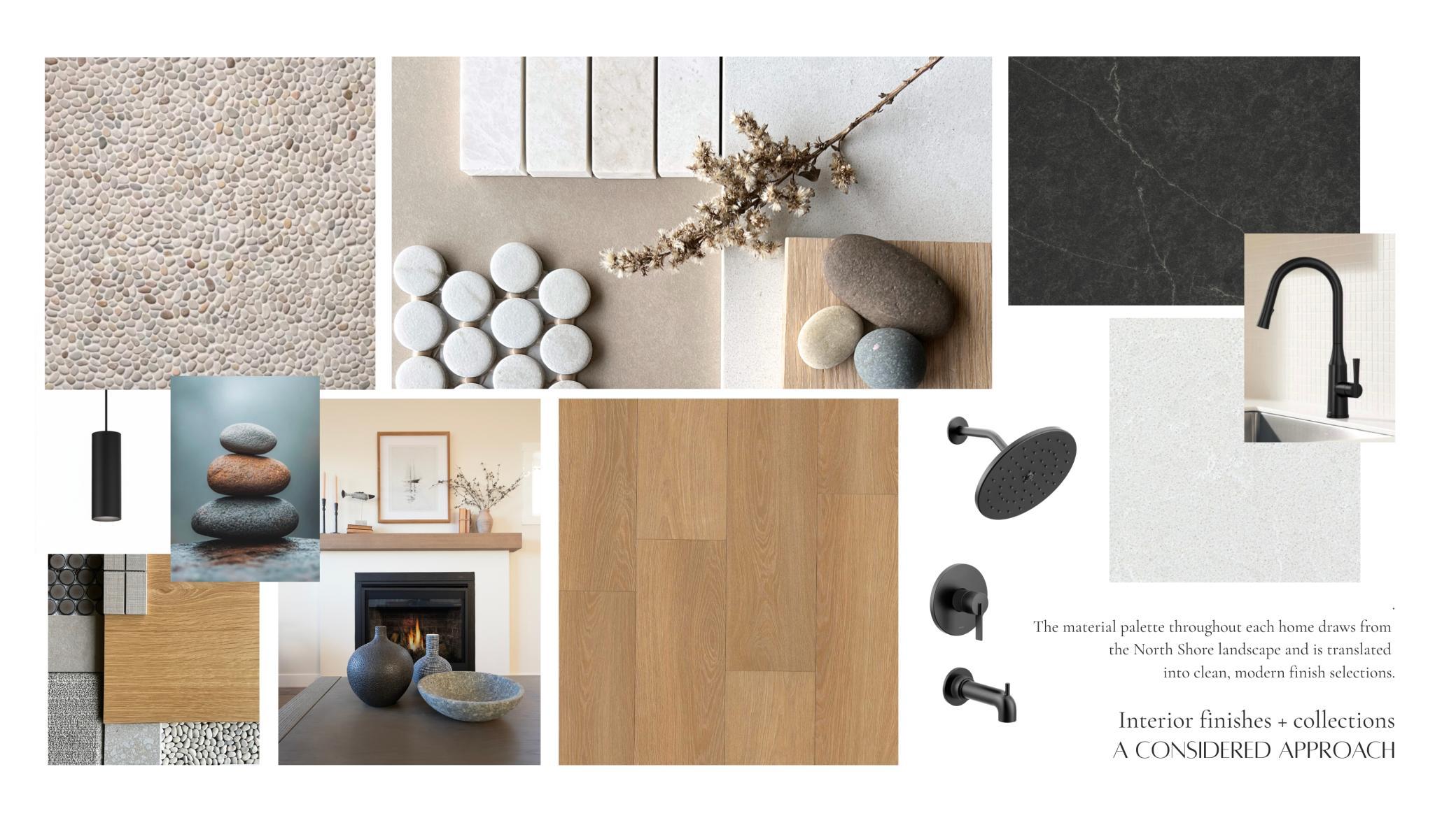 Interior finishes.