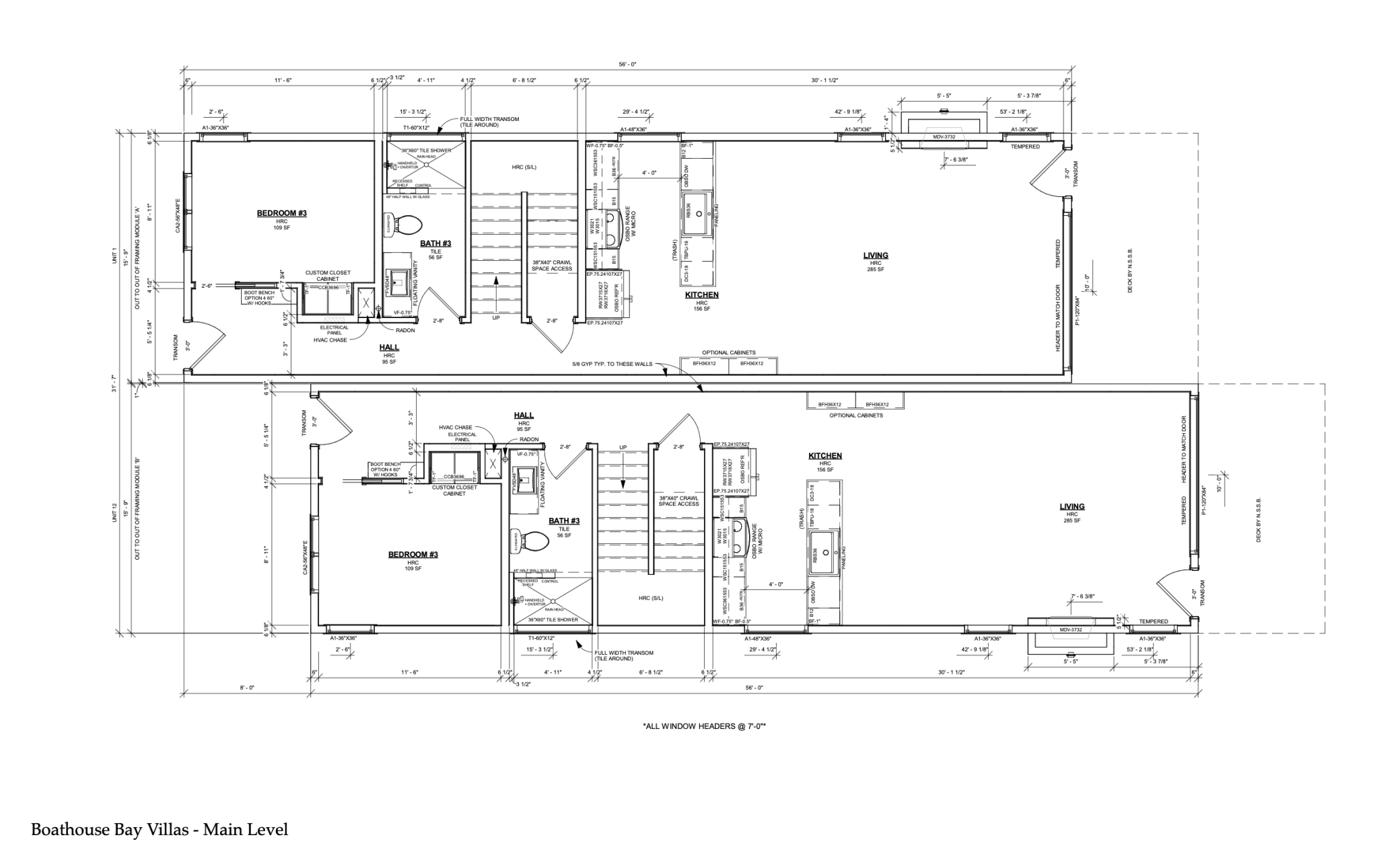 Floor Plan Villas Main