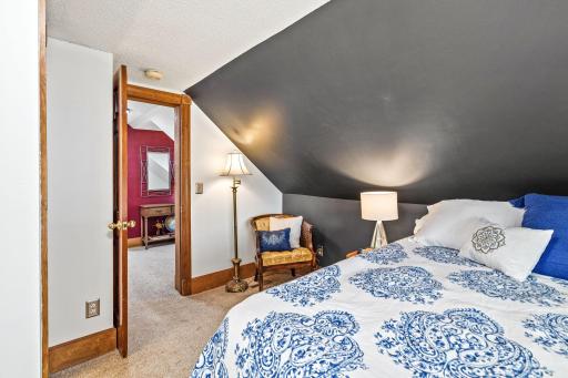 Upper level primary bedroom