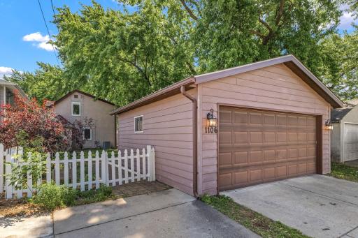Garage and extra parking