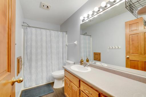 Main bathroom on upper level