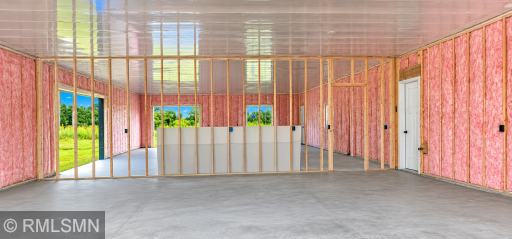 Front of 30x60 garage insulation only