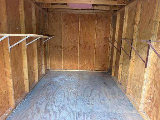 Shed Interior