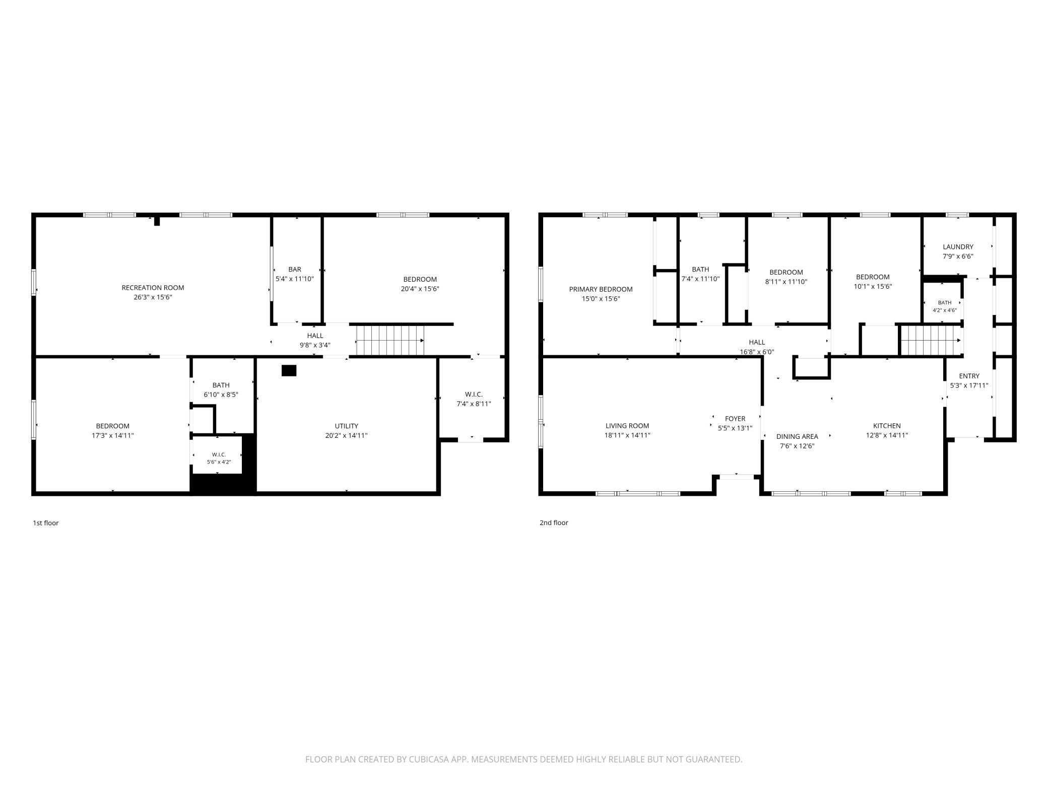 Main Floor and Basement