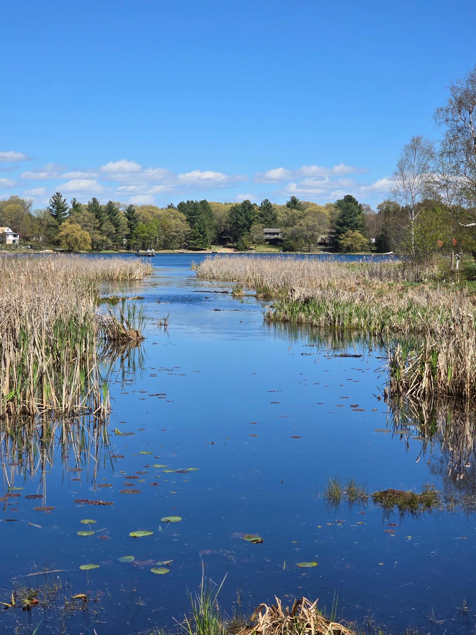 The channel to Fawn Lake - Spring photos