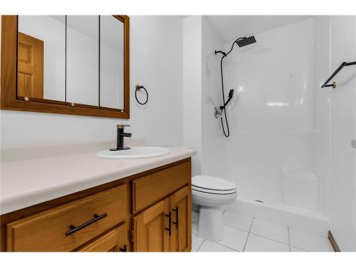 Bathroom in main level bedroom
