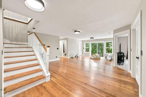 Walkout basement living room