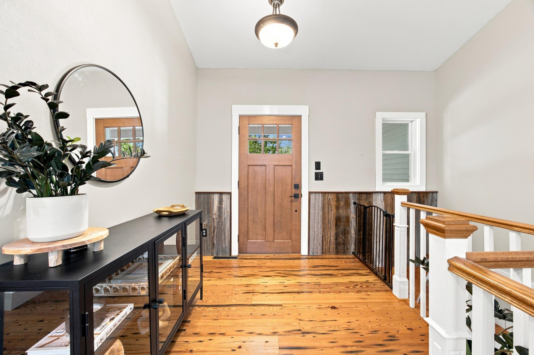 Stunning hardwood floors