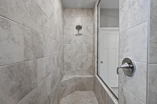Insanely huge walk-in shower