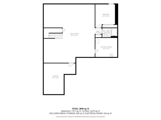 Lower Level Floor Plan