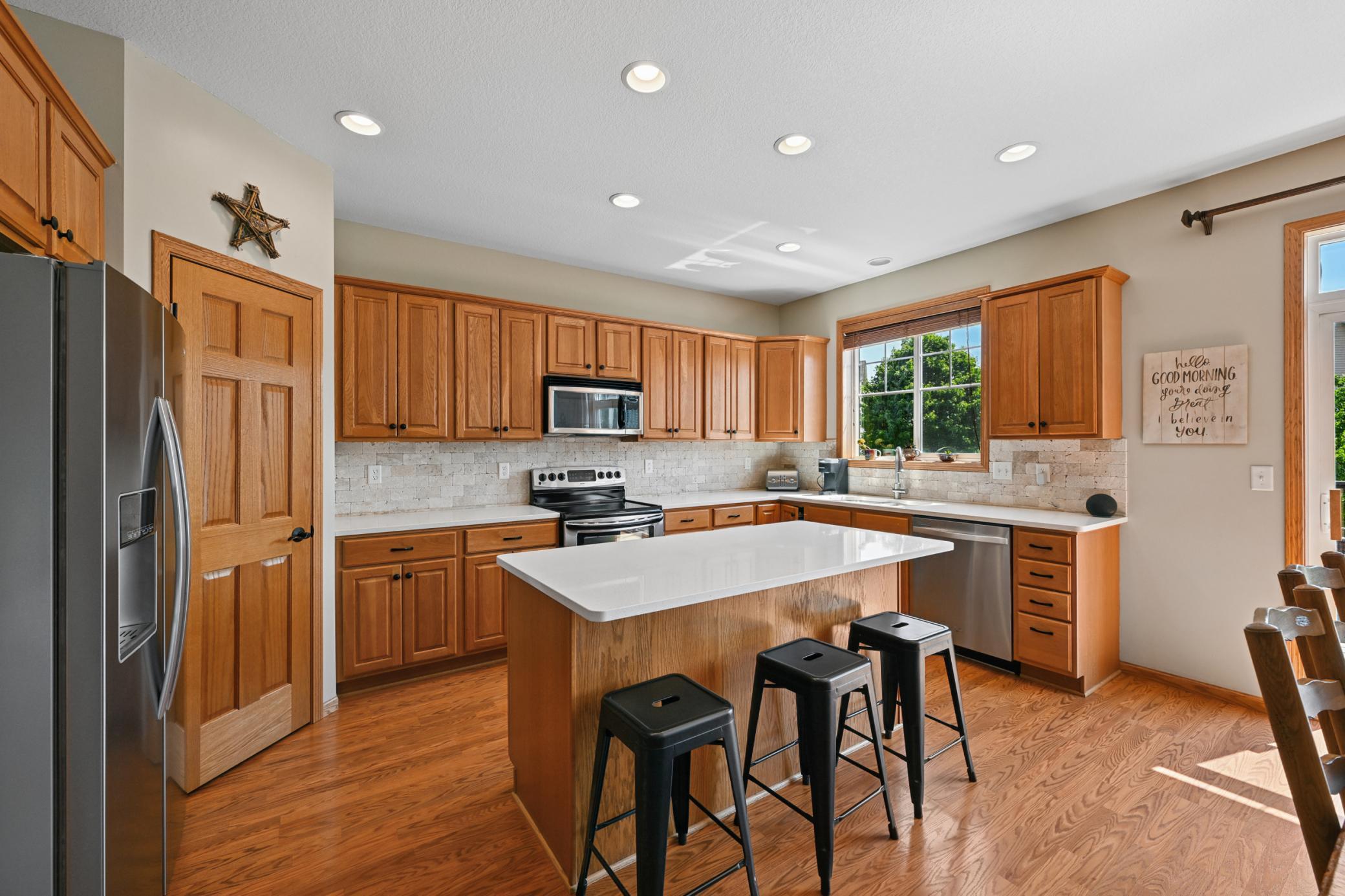 Brand new quartz countertops