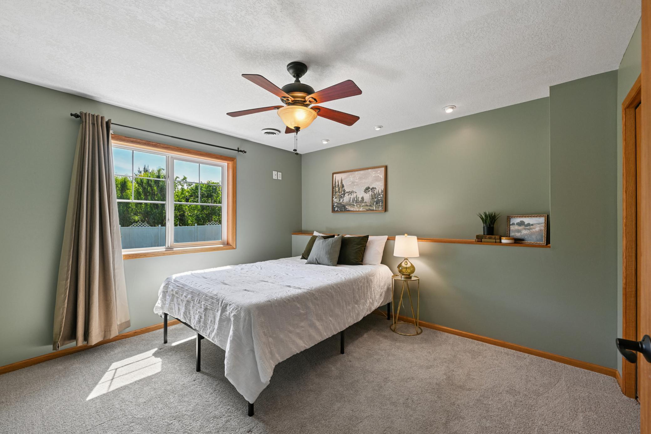 Lower level bedroom