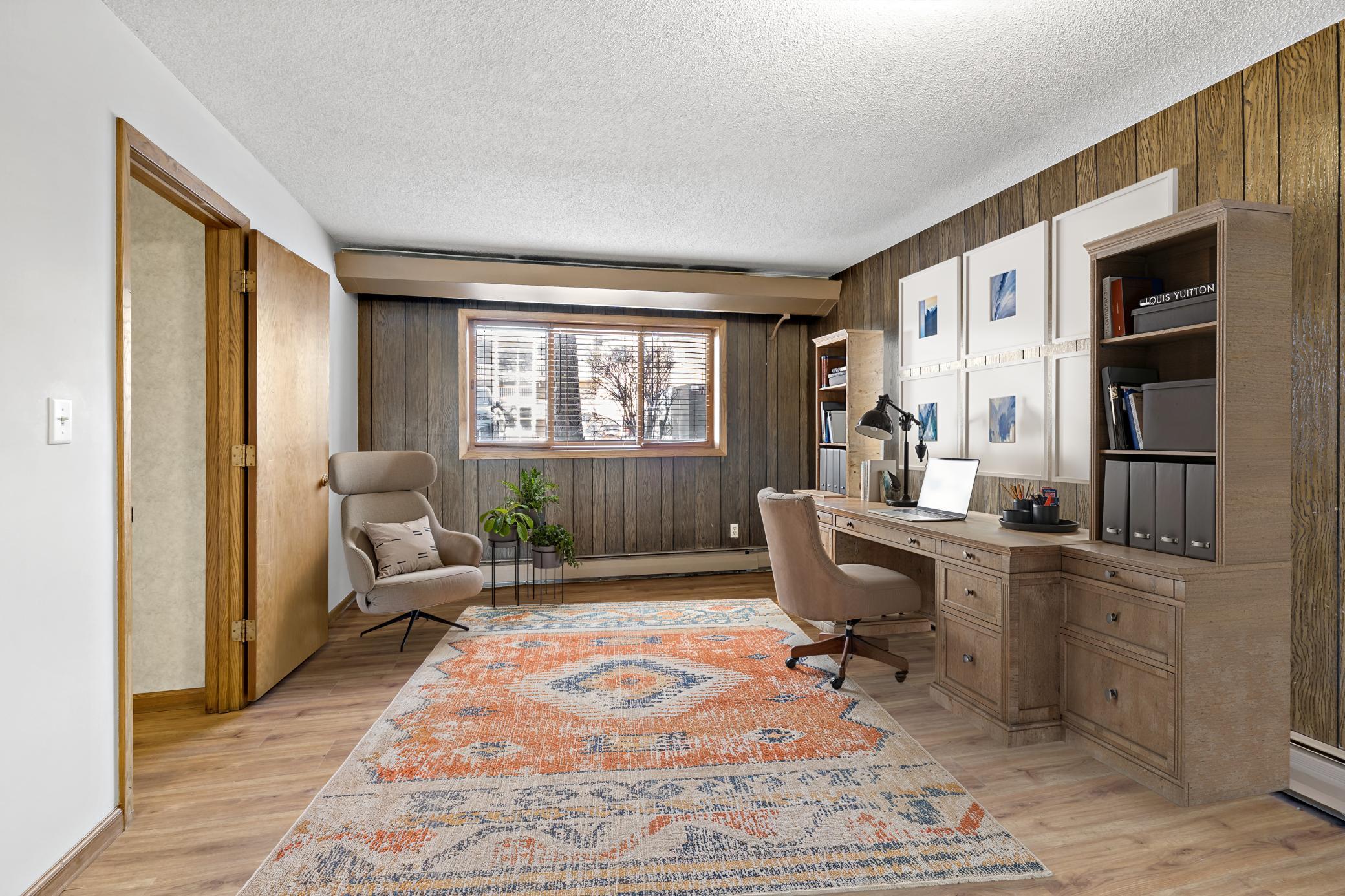 Flex Room - Virtually Staged as Office