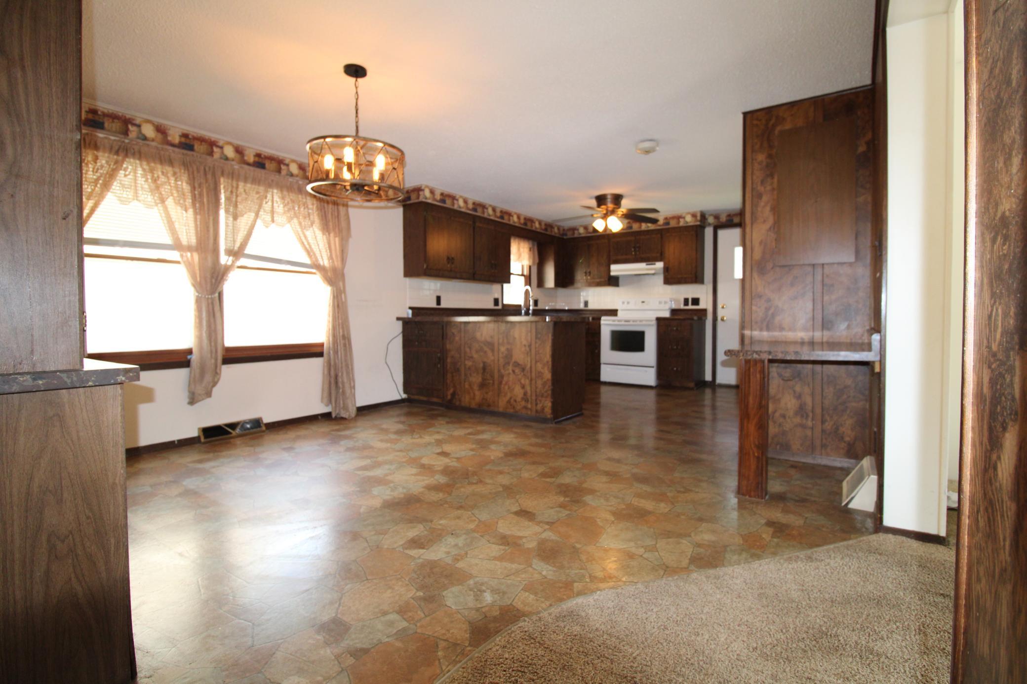 Dining Area view into Kitchen