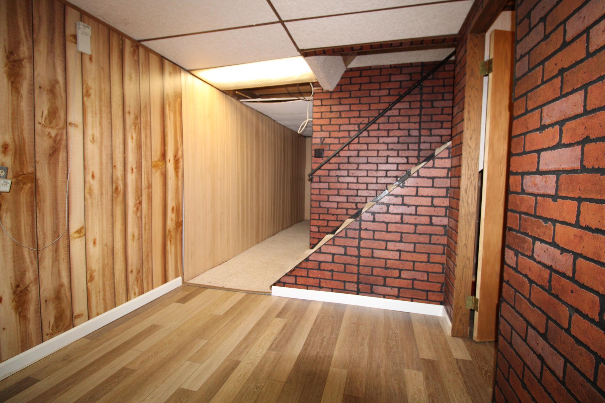 Basement Hall and Stairs