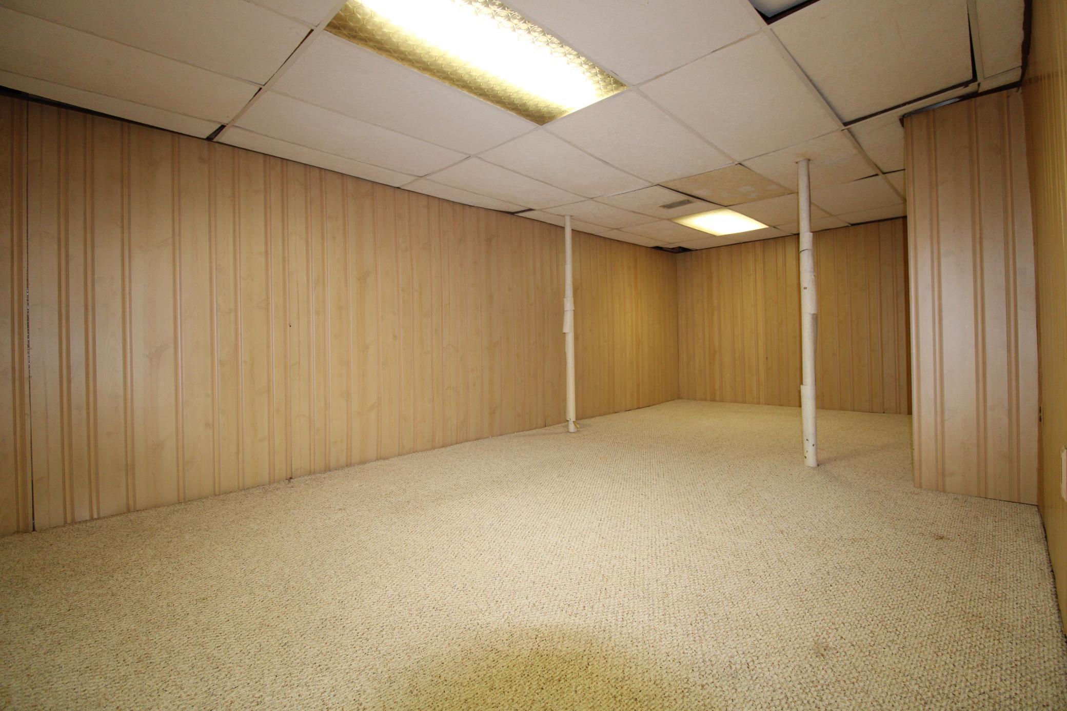 Family Room in Basement