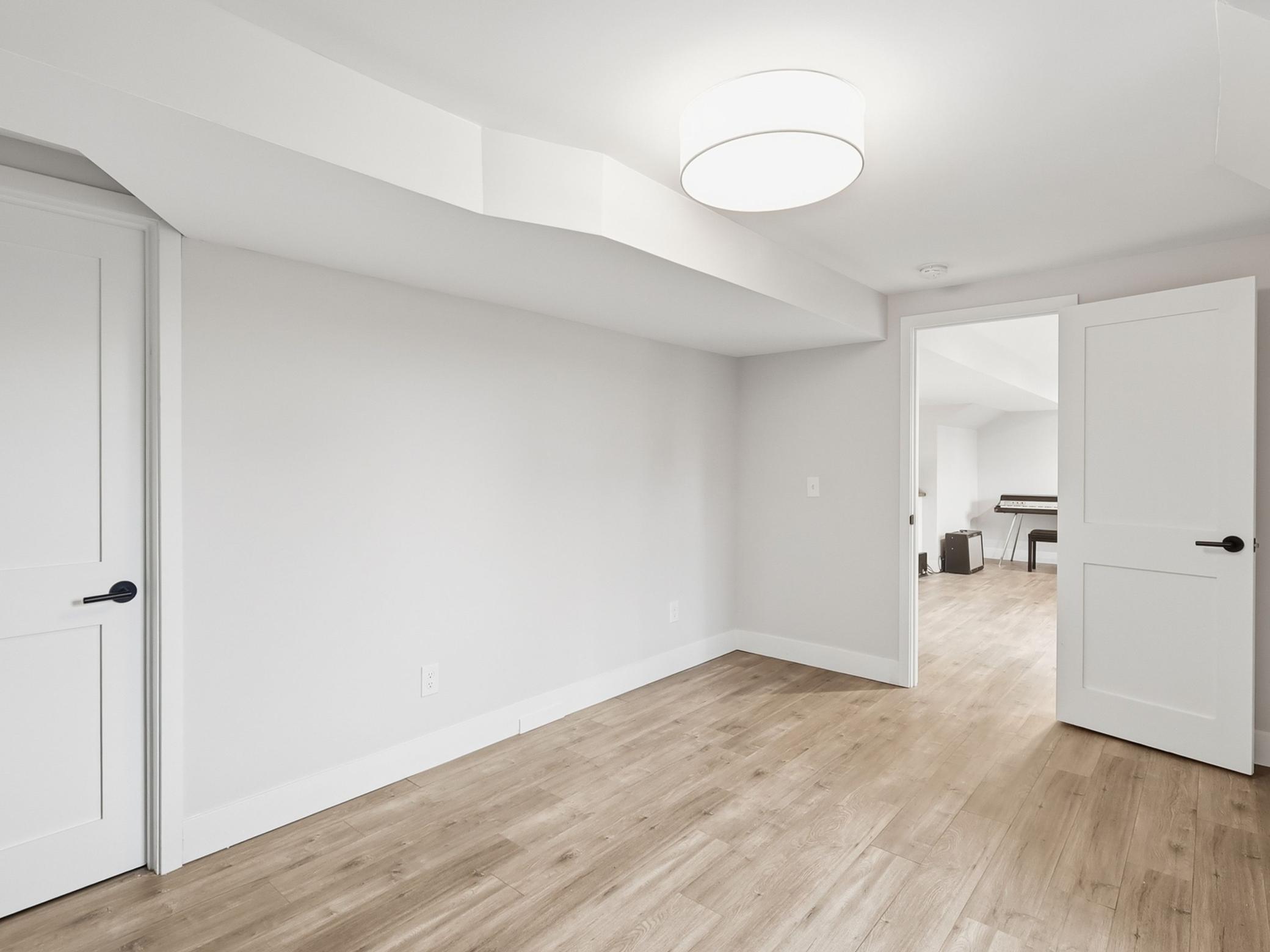 Lower level bedroom