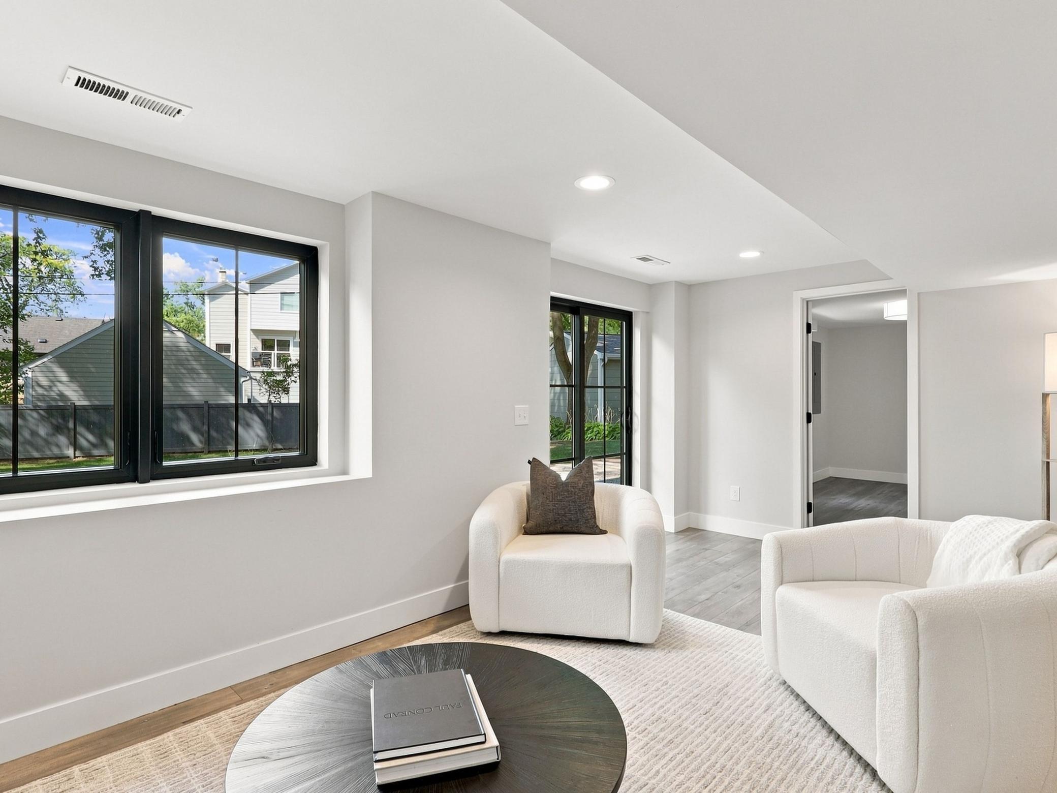 Lower level family room