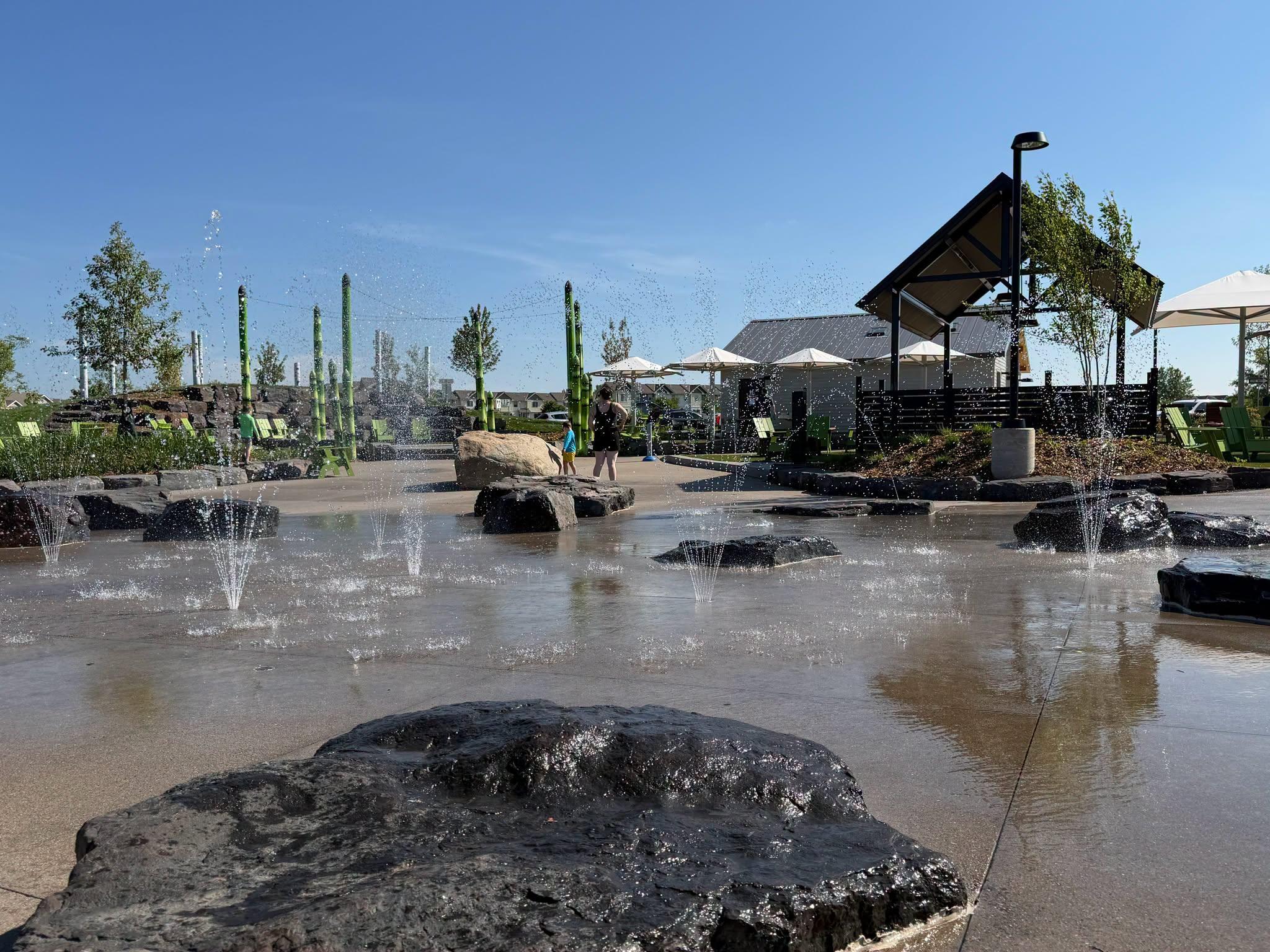 "The Waterfront" splashpad