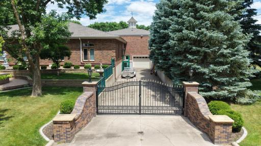 Convenient access to the climate-controlled garage and flexible service areas