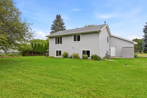 Storage Shed is included.