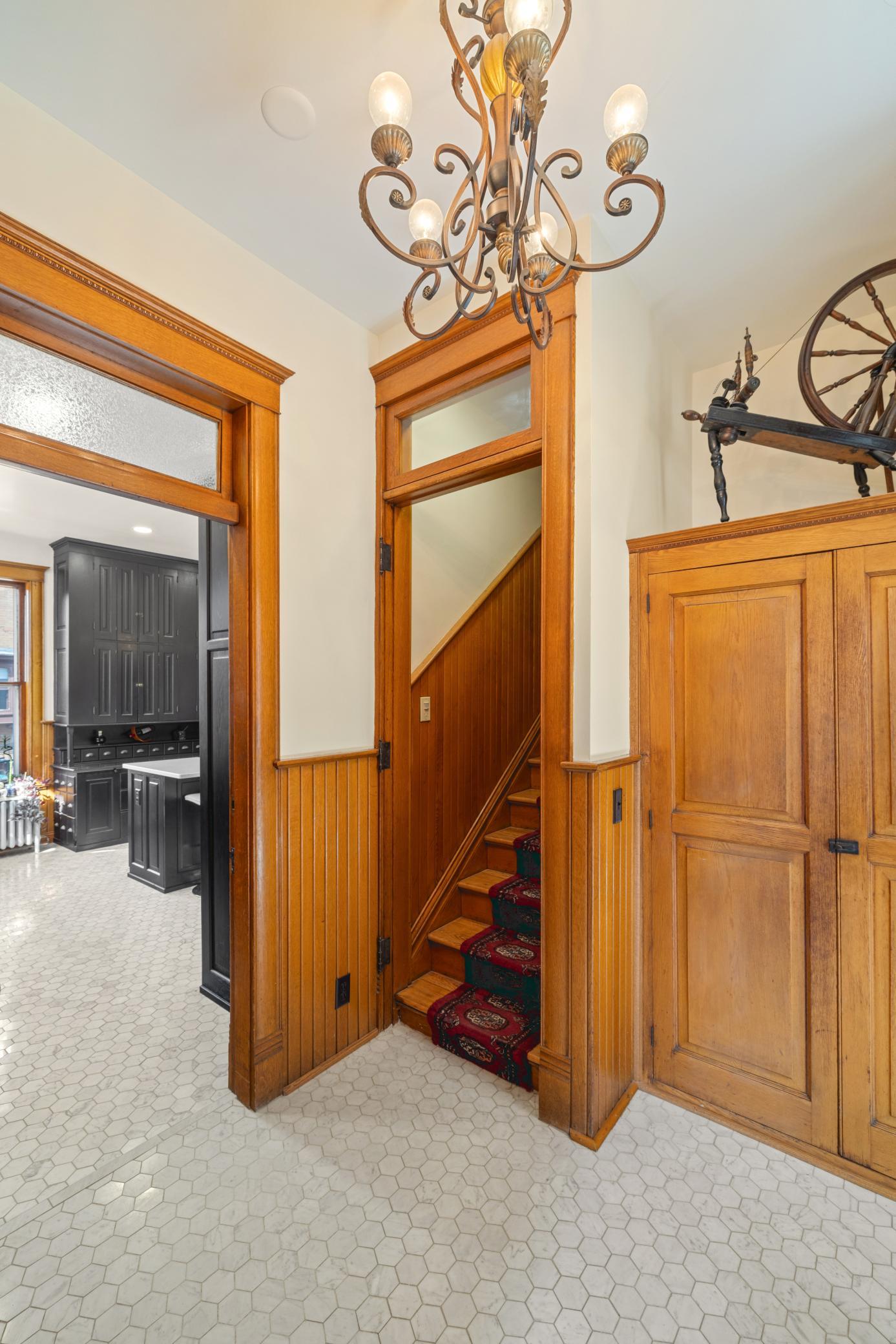 Back stairway