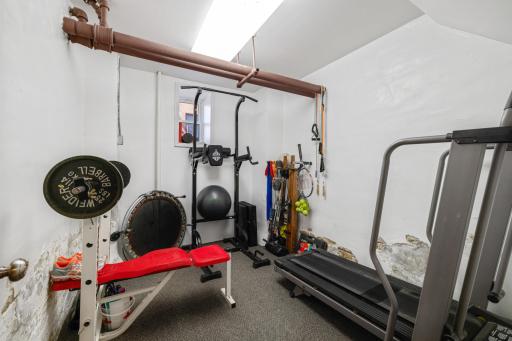 Basement flex room