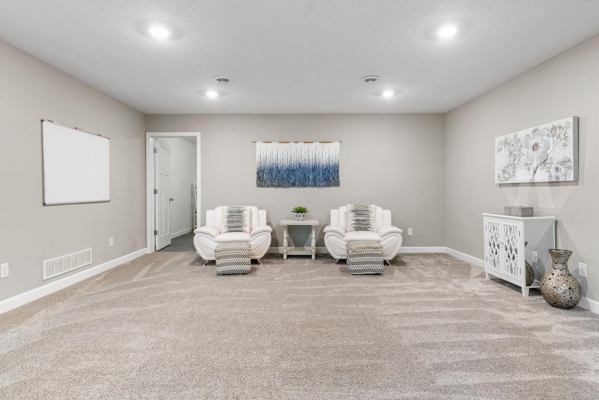 Finished LL w/ Family Room, Gaming Area, 4th Bedroom & abundant storage