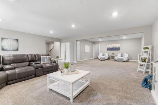 Finished LL w/ Family Room, Gaming Area, 4th Bedroom & abundant storage