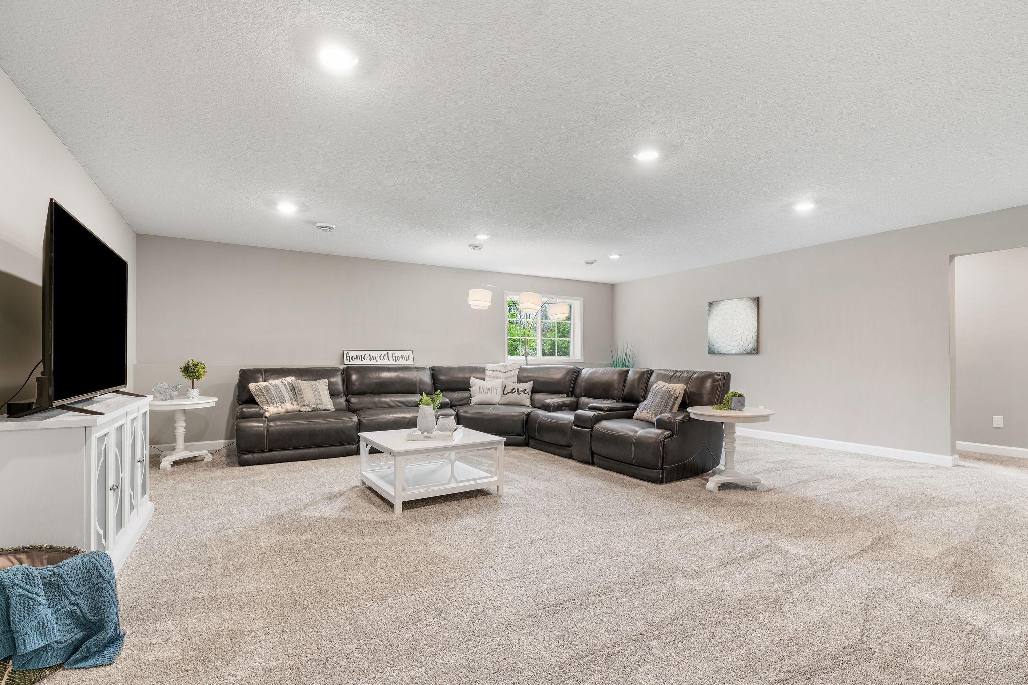 Finished LL w/ Family Room, Gaming Area, 4th Bedroom & abundant storage