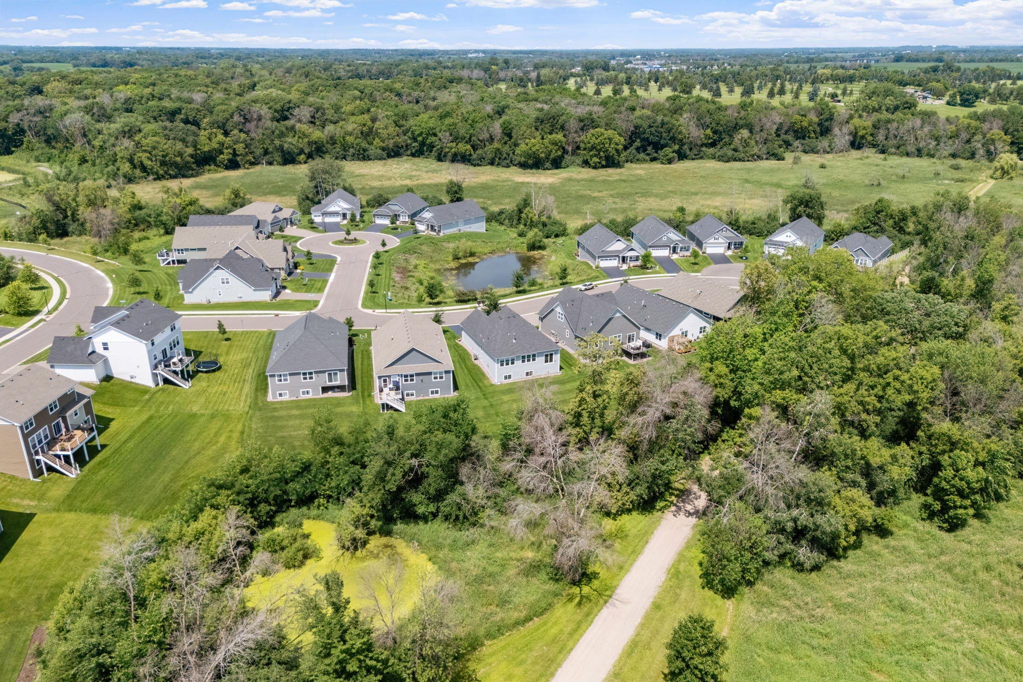 Backyard w/ mature trees and privacy