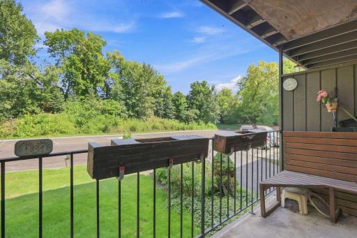 Nice covered deck