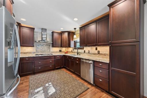 Beautifully updated kitchen