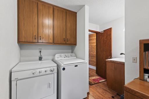 Main level laundry