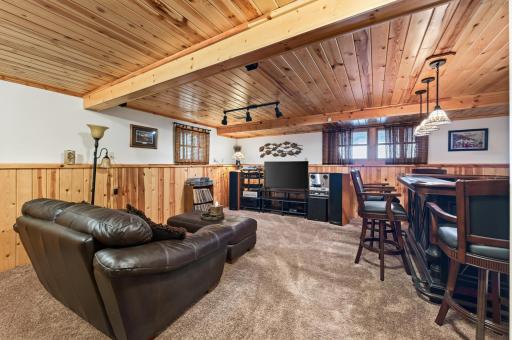 Great space to enjoy a football game