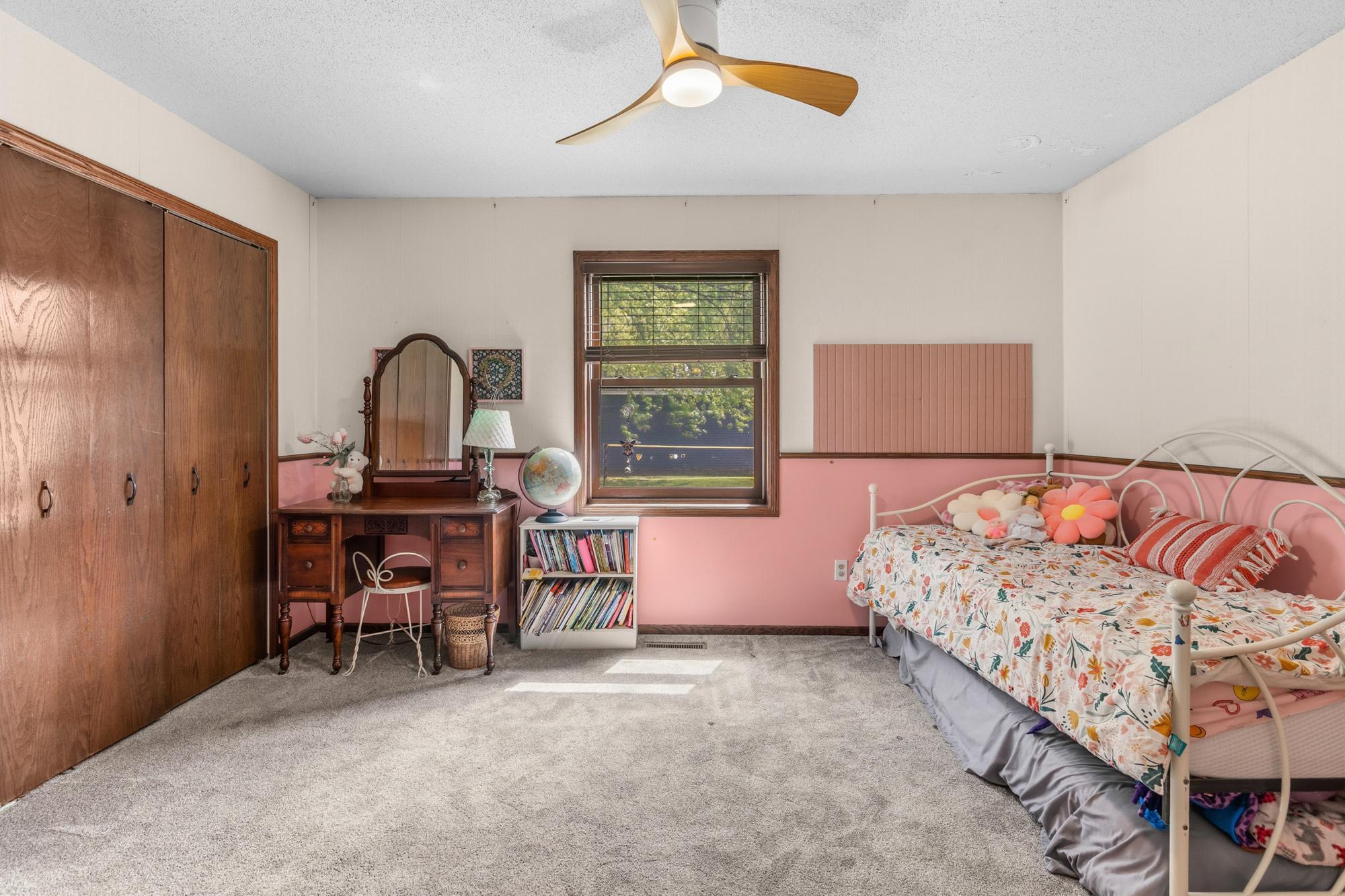 Upper level bedroom.