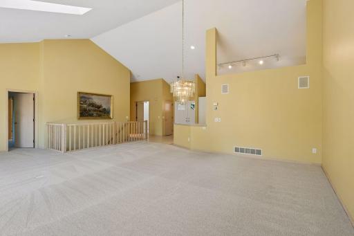 Front hallway accesses den/2nd BR