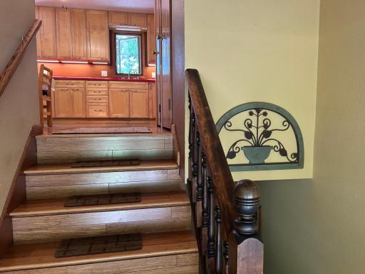 Steps to Upper Level