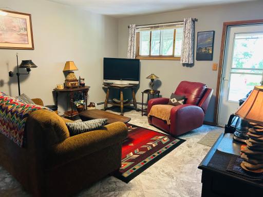 Lower Level Living Room with Walkout