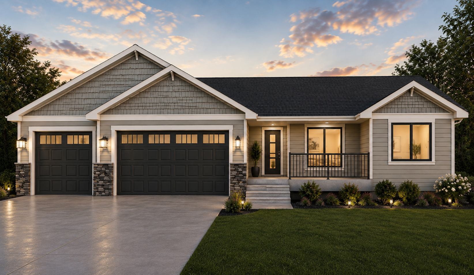 Example of what this home could look like! The choices will be yours to make though!