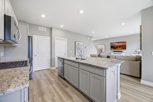 kitchen / living room